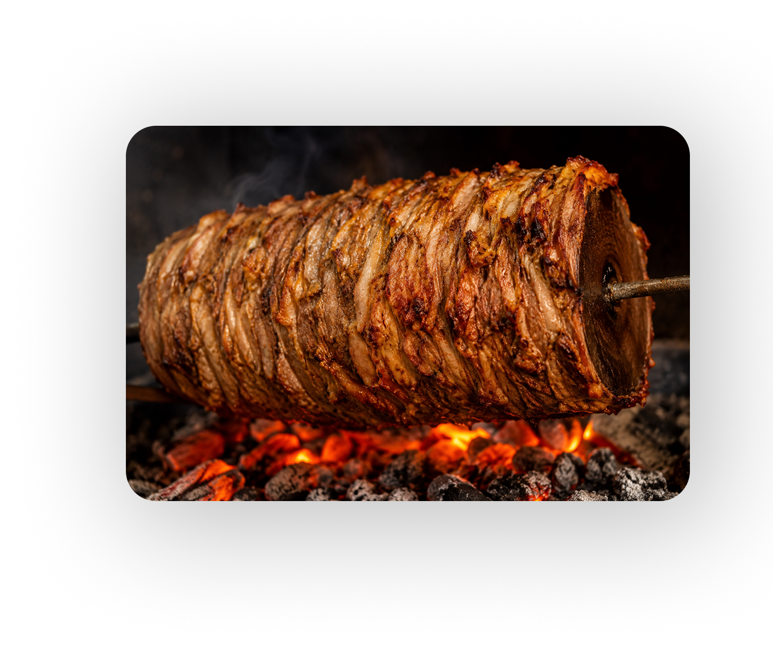 Chicken Shawarma Shawarma on Charcoal - Alassaf BBQ